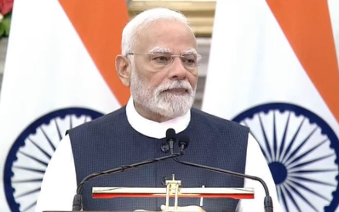 “आतंकवाद के खिलाफ एकजुट होकर लड़ना सभी मानवतावादी देशों का कर्तव्य है: प्रधानमंत्री मोदी”